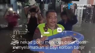 BANJIR DI CILEGON: 1 WARGA MENINGGAL DUNIA, RUMAH PEJABAT TERENDAM