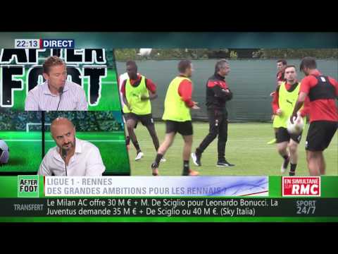 After Foot du jeudi 13/07 – Partie 5/7 - Ligue 1: De grandes ambitions pour les Rennais ?