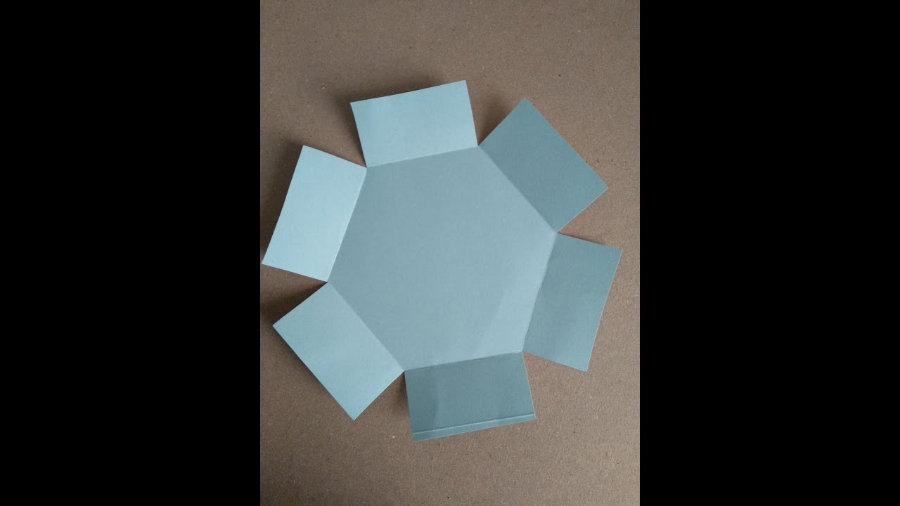 Como trazar un hexagono inscrito en una circunferencia con transportador, para cajas decorativas !!