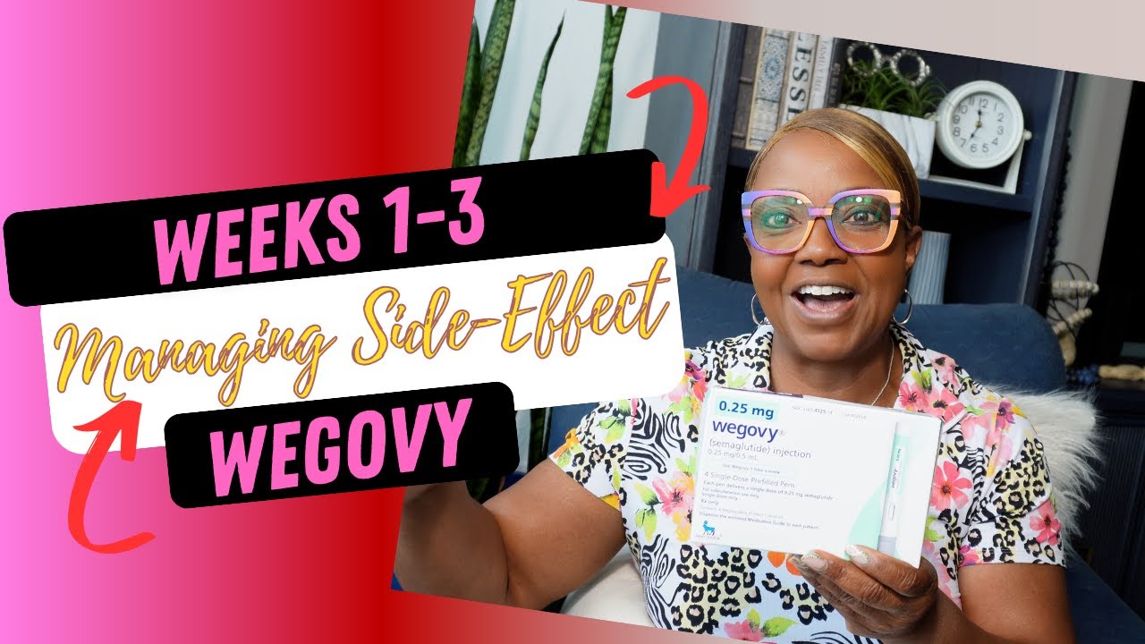 Wegovy 0.25 mg : Weeks 1-3 of My Weight Loss Journey! #wegovy #wegovyweightloss #semaglutide