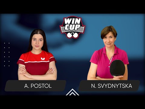 13:15 Anastasiia Postol  - Nataliia Svydnytska 13.10.2024 WINCUP MASTER. TABLE 2
