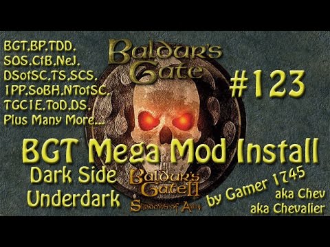 Let's Play Baldur's Gate Trilogy Mega Mod Part 123 - Dark Side