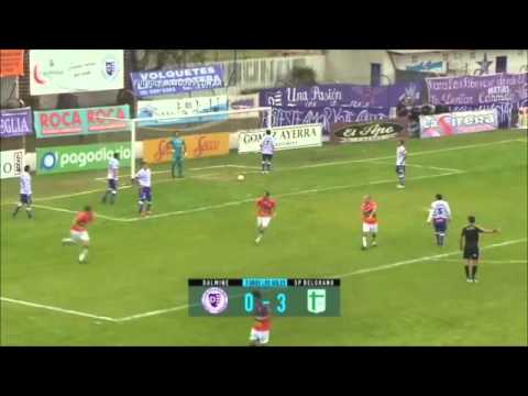 Villa Dalmine 0 vs Sportivo Belgrano 3 - Los Goles!!! Fecha 17 Primera B Nacional 2015