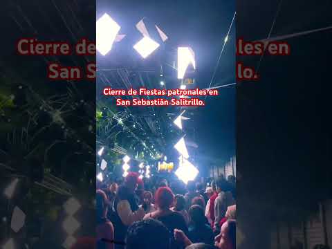 Discomovil SIXMO en el cierre de las fiestas patronales de San Sebastián Salitrillo. ….. #elsalvador