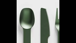 Magware - Magnetic Flatware - Forest Green (Product Video)