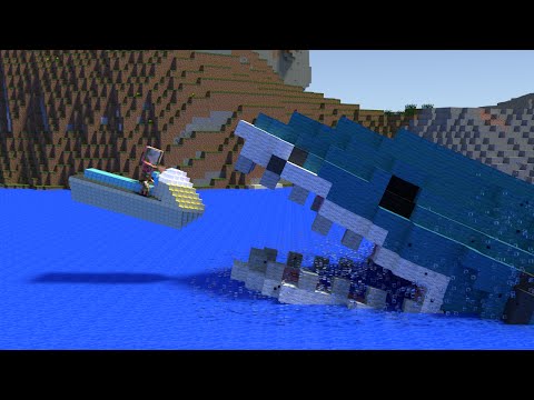 Monster School: Jet Ski - Minecraft Animation