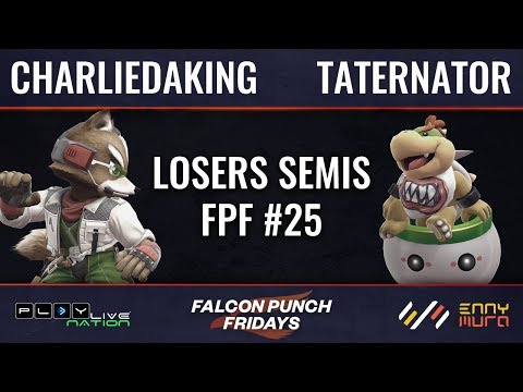 LH | Charliedaking (Fox) vs Ronin | R5 Taternator (Bowser Jr.) - LS (FPF25)