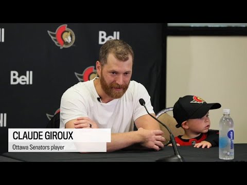 Welcome Home Claude! Giroux "excited" to play for Ottawa Senators