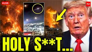 LIVE ON CAM | Iran Launches BIGGEST COUNTERATTACK EVER! US Bases Burni