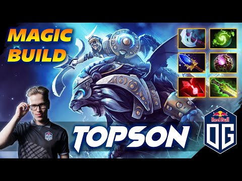 TOPSON MID LUNA - MAGIC BUILD - Dota 2 Pro Gameplay [Watch & Learn]
