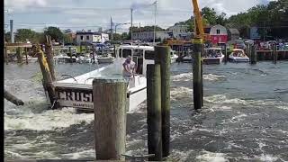 boat docking contest clip#boatdocking #contest