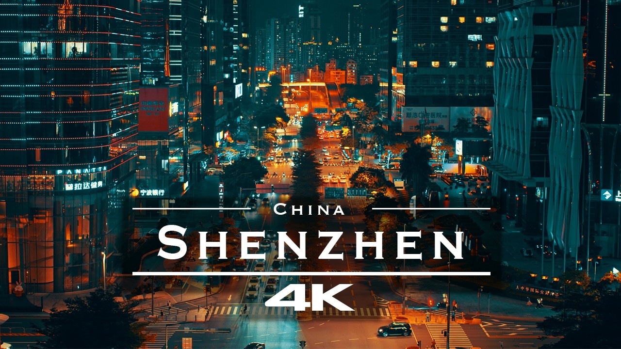 Shenzhen, China 🇨🇳 in Stunning 4K | Futuristic Mega City Drone Tour