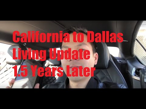 My California to Dallas, Texas Living Update | 1.5 YEARS LATER (Observations/Pros/Cons) Video