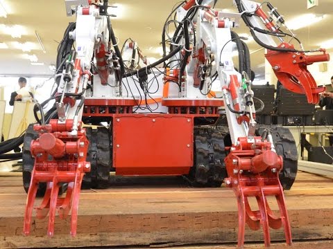 Disaster recovery robot “Octopus” 災害対応ロボット「オクトパス」