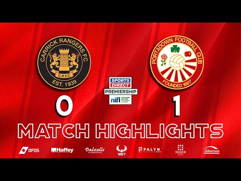 Carrick Rangers 0 - 1 Portadown | Sports Direct Premiership | 21/08/24