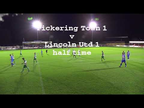 Pickering Town v Lincoln Utd