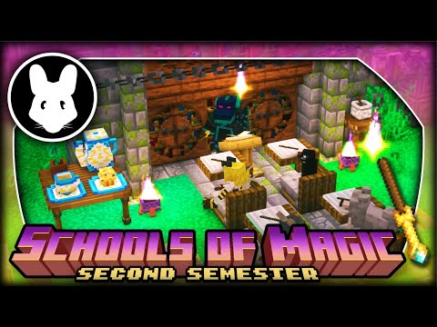 Schools of Magic: Second Semester! Bit-By-Bit 1.18+ Minecraft mod