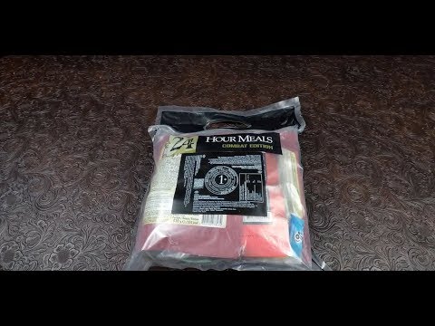 MRE Review HUGE !!! 2018 Sweden Military 24 Hour Ration MRE Review Menu 1