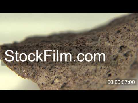 Scoria Lava Rock Isolated