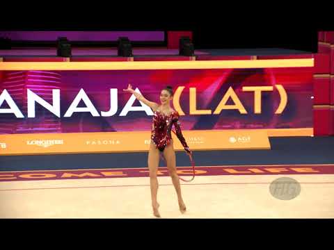 POLSTJANAJA Jelizaveta (LAT) - 2019 Rhythmic Worlds, Baku (AZE) - Qualifications Hoop