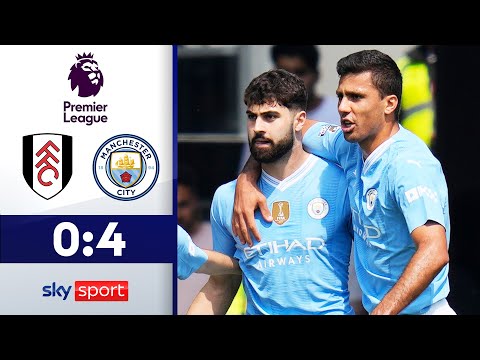 Gvardiol & Co. erhöhen Druck auf Arsenal! | Fulham - Manchester City | Highlights - Premier League