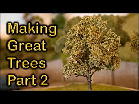 Making model trees Part 2 at Chadwick Model Railway | 49.