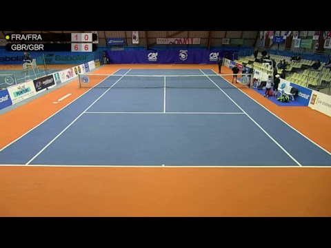 GAUCHER T (FRA) / SBOROWSKY Y (FRA) VS DIACK J (GBR) / TRUMP H (GBR) - Tennis Club Auray - Auray 4