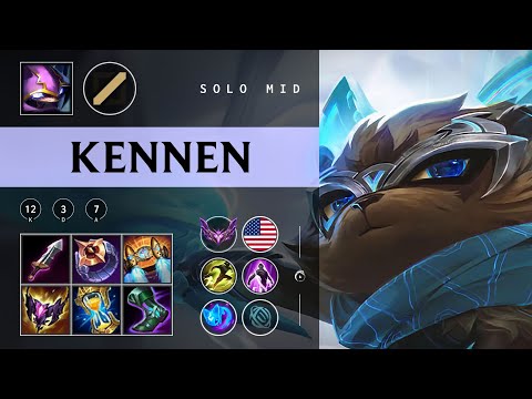 Kennen Mid vs Veigar - NA Master Patch 25.24