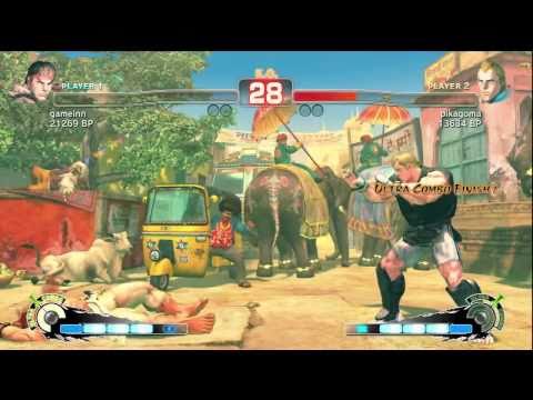 SSF4: gameinn (Ryu) VS pikagoma (Abel)