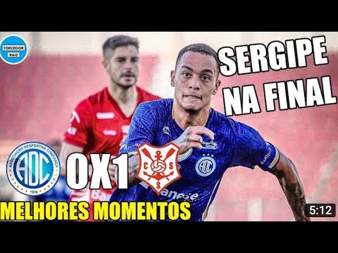 Confiança 0 x 1 Sergipe | Melhores Momentos HD (COMPLETO) 08/05/21