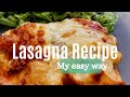 Easy Lasagna Recipe | My way | Malayalam & ENG Sub| V. 33