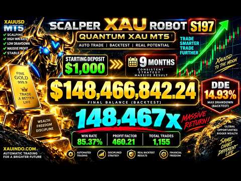 Video XAU Scalper Robot