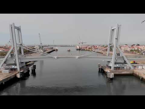 Ponte móvel de Leça da Palmeira #shorts #travel