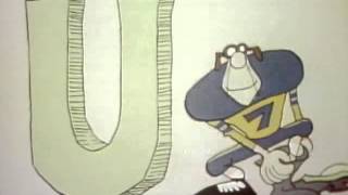 Classic Sesame Street animation - U for uniform