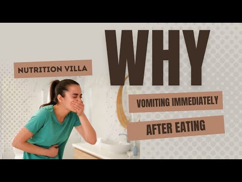 Why am I vomiting every time after I eat? | Feeling Nauseous After Eating | NUTRITION VILLA