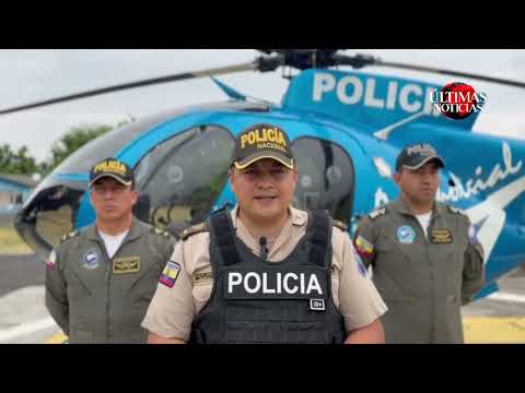 VERSION POLICIAL SOBREVUELO EN PORTOVIEJO