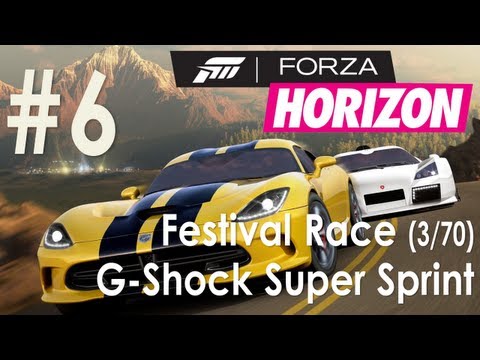 Forza Horizon - Walkthrough Part 6 - Festival Race (3/70) - G-Shock Super Sprint