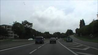 preview picture of video 'Driving On The N12 Between Plérini & ZL Beaufeuillage, Saint-Brieuc, Brittany, France'