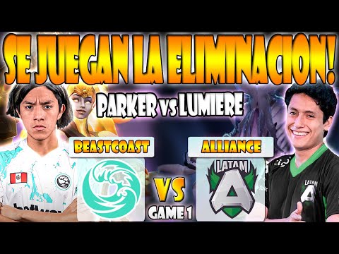 BEASTCOAST VS ALLIANCE.LATAM BO3[GAME 1]ELIMINACIÓN-PARKER VS LUMIERE -BTS PRO SERIES SEASON 14-DOTA