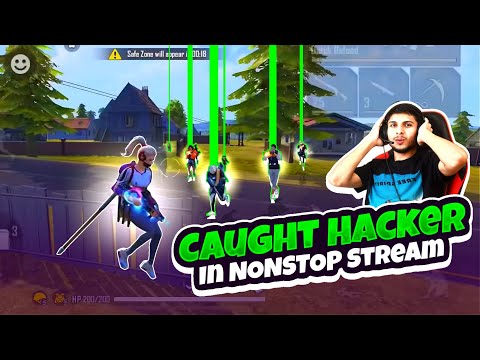 We Caught Panel User 🚫❌  in @NonstopGaming_ Livestream - Garena Free Fire NG ABHISHEK