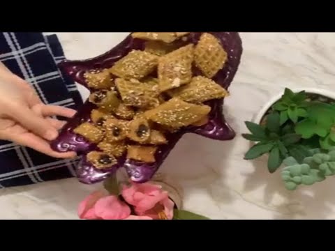 Tunisian Semolina and Dates cookies Recipe Step By Step 👌in English ( Makroud )