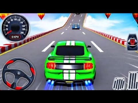 ✅Muscle Car Stunts Racing 2023 Mega Stunt Ramp Driving 3D Simulator Android GamePlay