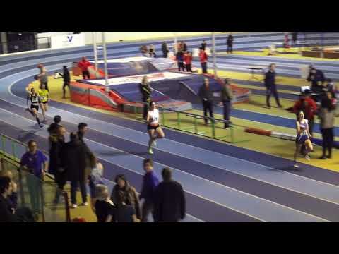 400m SEF - Finale 9  Championnats régionaux en salle Espoirs Seniors  EAUBONNE - 20/01/2018