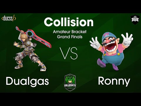 Dualgas(Shulk) vs. Ronny(Wario) - Grand Finals Amateur Bracket - Collision Smash Ultimate Tournament