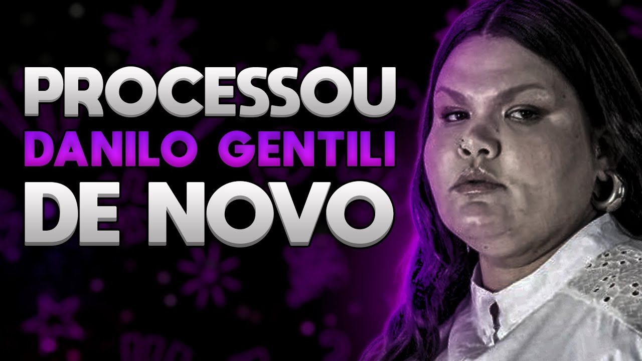 THAIS CARLA carcou mais um processo no DANILO GENTILI!