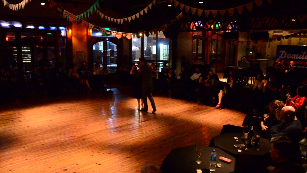 Ines Muzzopappa y Rodrigo Palacios 1 . exhibición . 25/8/2019