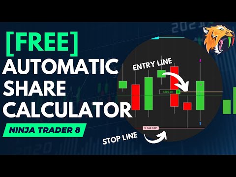 Auto Share Calc - NinjaTrader Indicator Tutorial