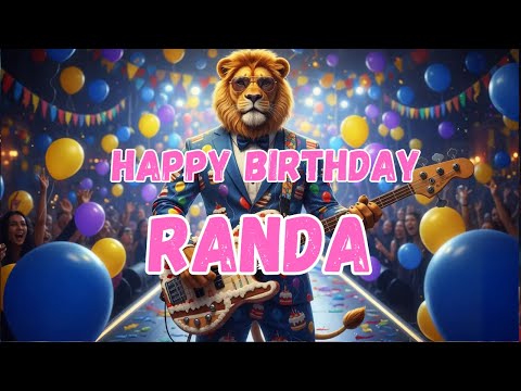 RANDA Happy Birthday Song - Happy Birthday to Randa