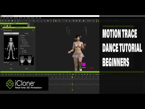 How to Motion Trace In iClone Tutorial Beginners No Plugins | Part 1