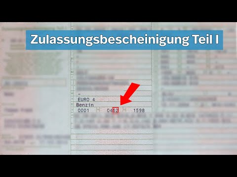 Vehicle Registration Certificate Part 1 – Explained Quickly! | Kennzeichenbox.de